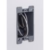 Gardner Bender Electrical Box, 14 cu in, Rectangular Box, 1 Gang, PVC, Rectangular BOX-RS14